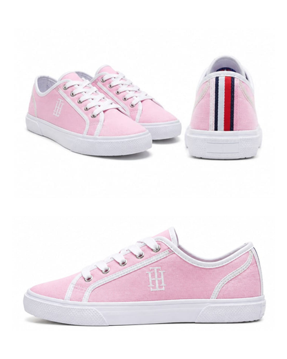 💗Zapatillas Tommy Hilfiger — Rosa , Femeninas y con Mucho Estilo