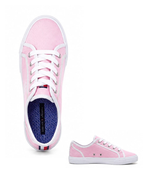 💗Zapatillas Tommy Hilfiger — Rosa , Femeninas y con Mucho Estilo