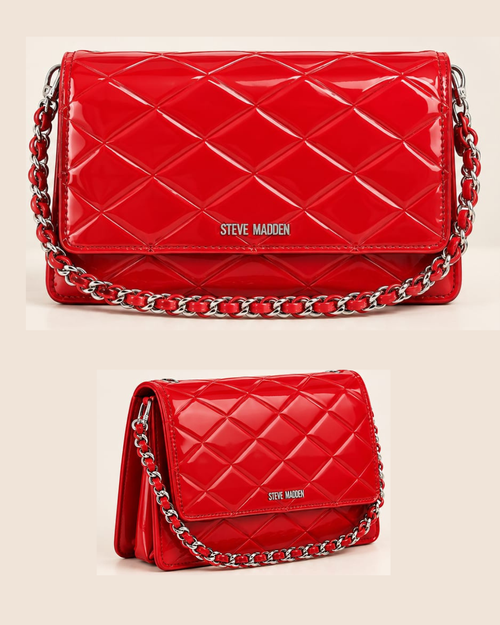 ❤️ CARTERA STEVE MADDEN – ROJA