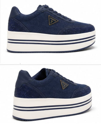 👟 GUESS® Sneakers Mujer - Azul Marino